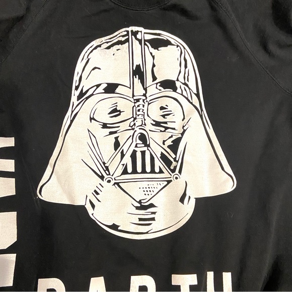 Eleven Paris Starwars Darth Vader Black Sweatshirt Large Men - Picture 3 of 10